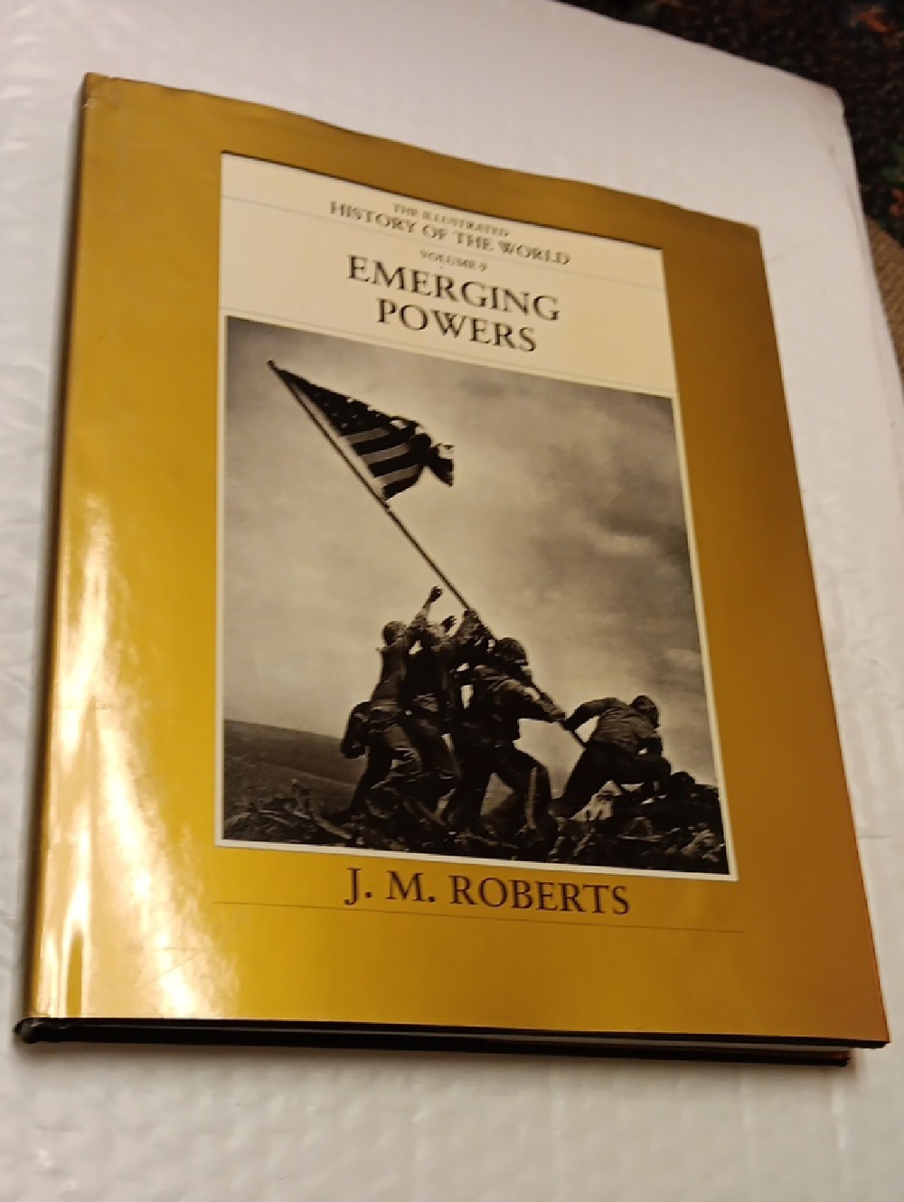 Emerging Powers by J. M. Roberts - Yellow Hardcover History Book